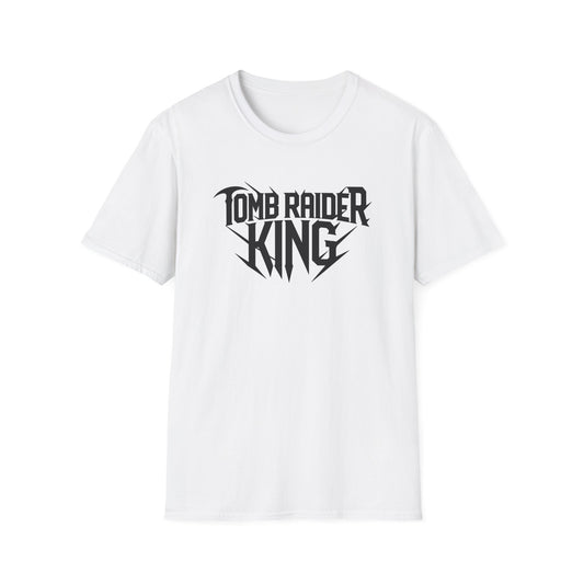 Tomb Raider King Logo White T-Shirt