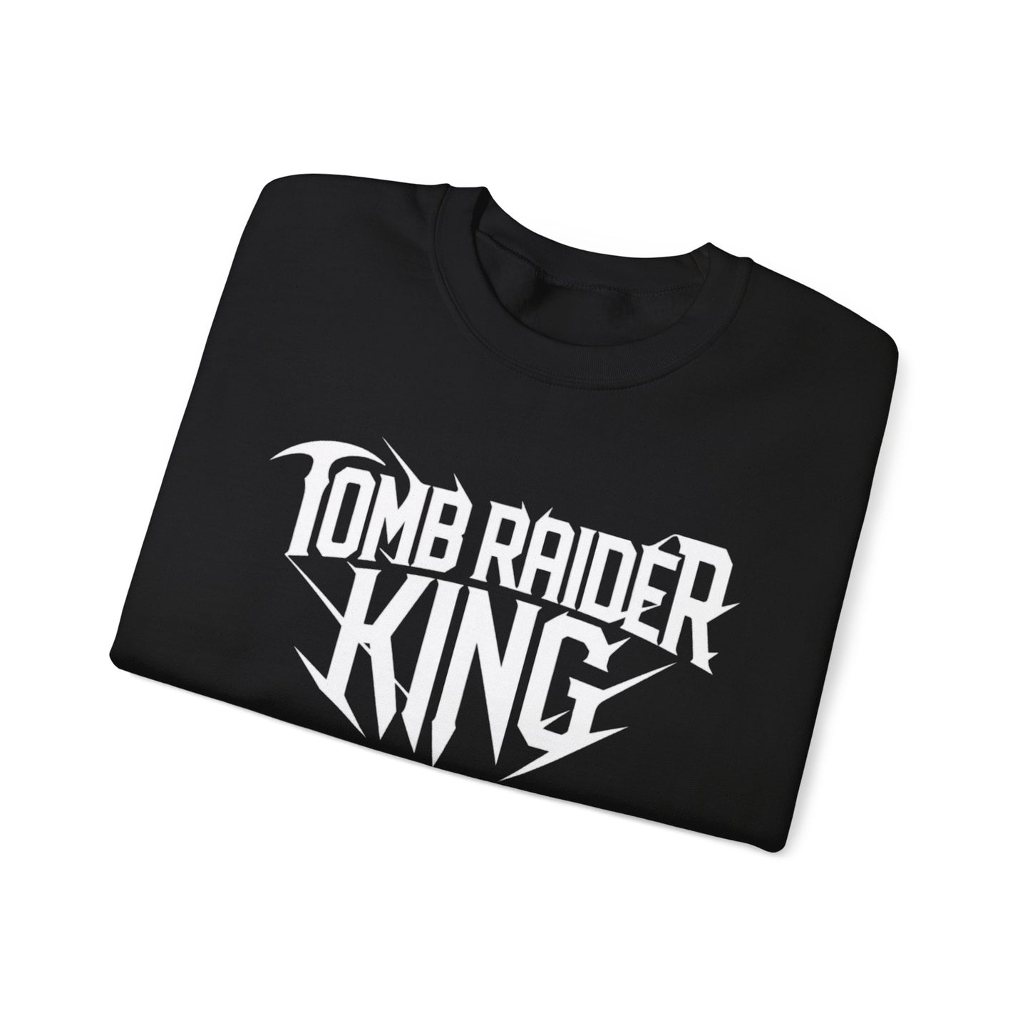 Tomb Raider King Logo Black Sweatshirt