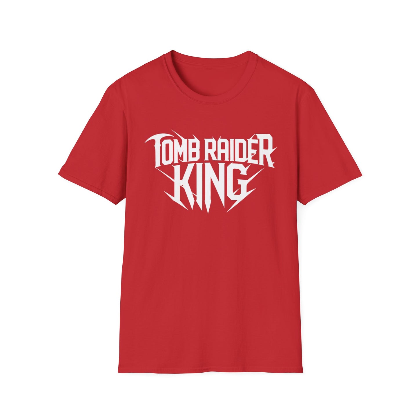 Tomb Raider King Logo Red T-Shirt