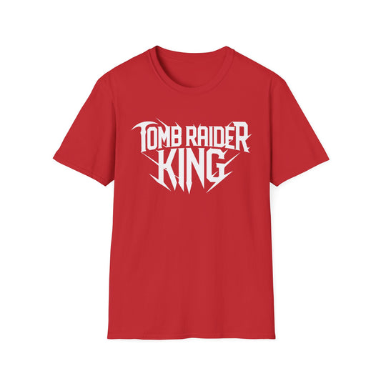 Tomb Raider King Logo Red T-Shirt