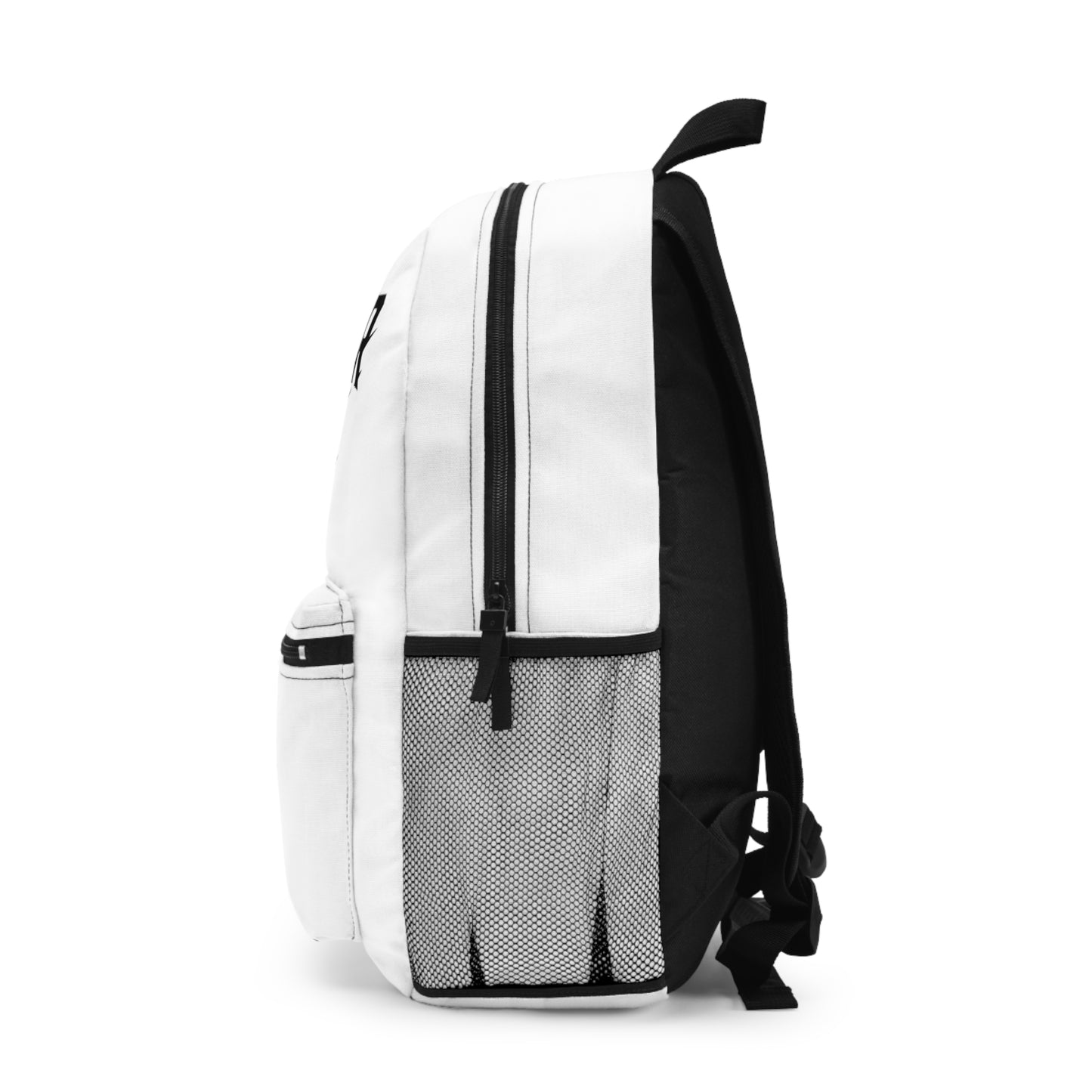 Tomb Raider King Logo White Backpack