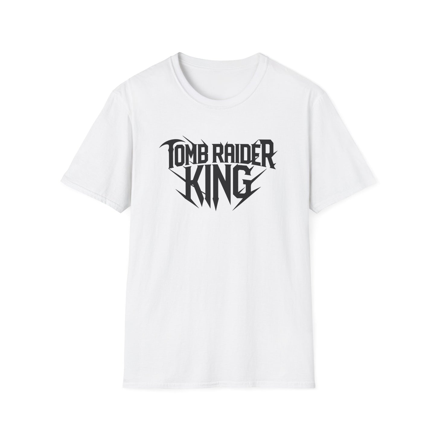 Tomb Raider King Logo White T-Shirt