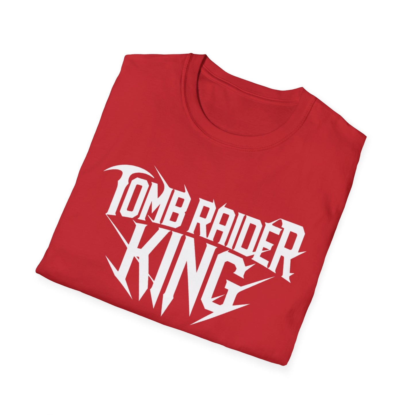 Tomb Raider King Logo Red T-Shirt