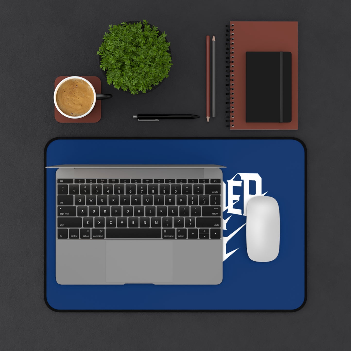 Tomb Raider King Logo Blue Mouse pad