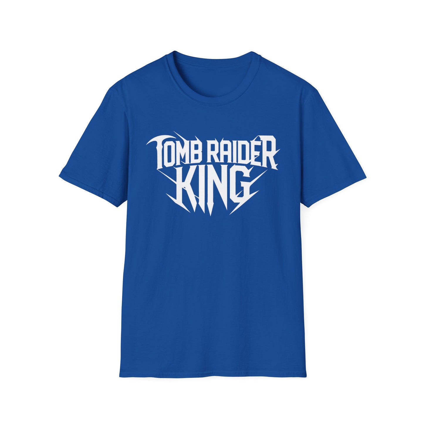 Tomb Raider King Logo Blue T-Shirt
