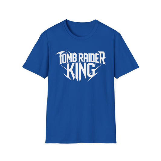 Tomb Raider King Logo Blue T-Shirt