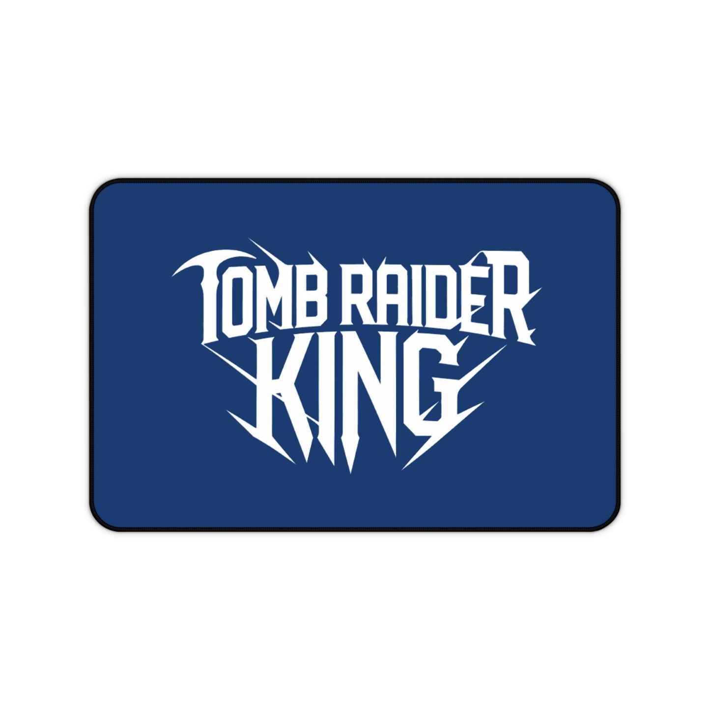 Tomb Raider King Logo Blue Mouse pad