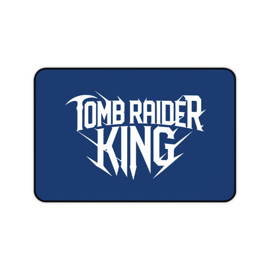 Tomb Raider King Logo Blue Mouse pad