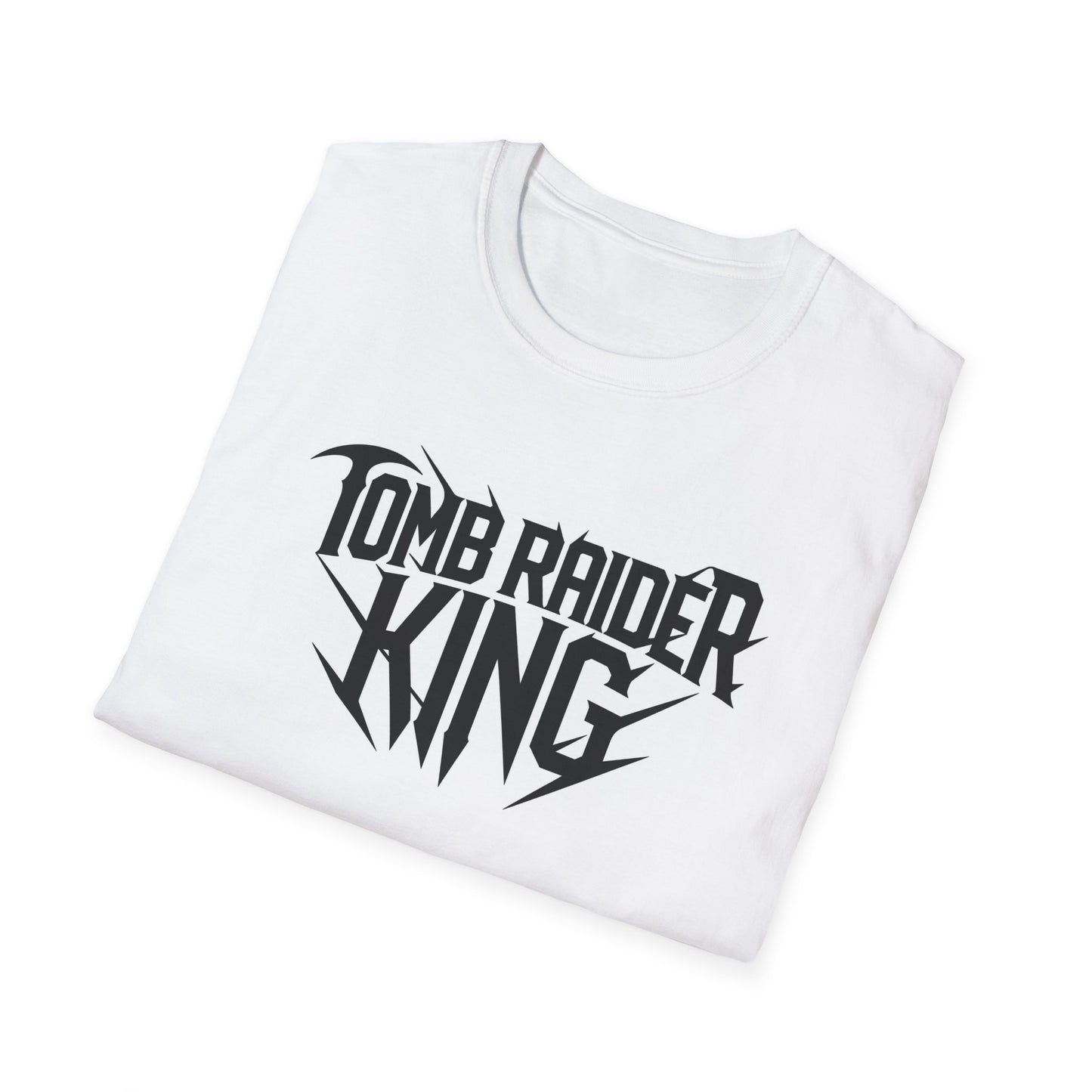 Tomb Raider King Logo White T-Shirt