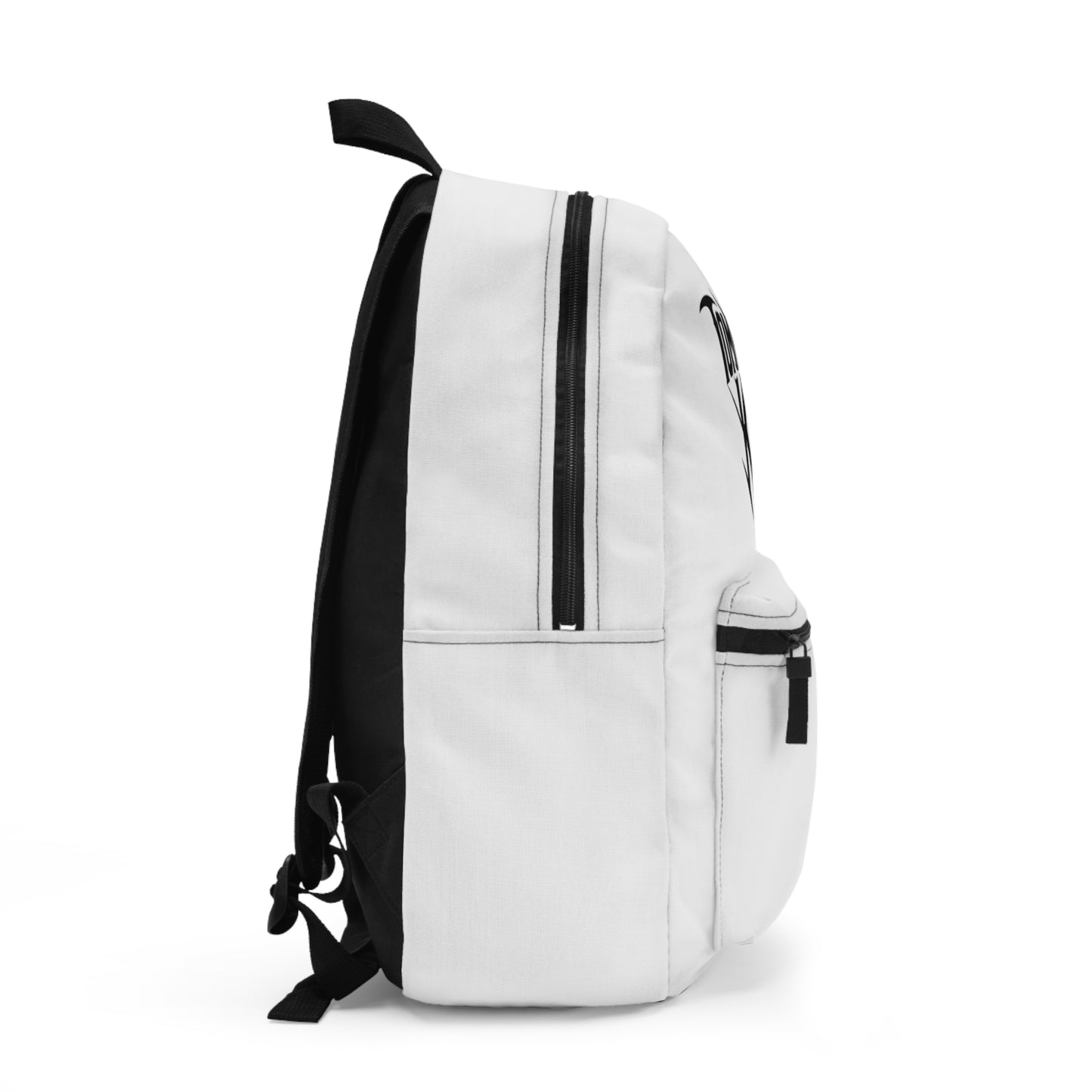Tomb Raider King Logo White Backpack