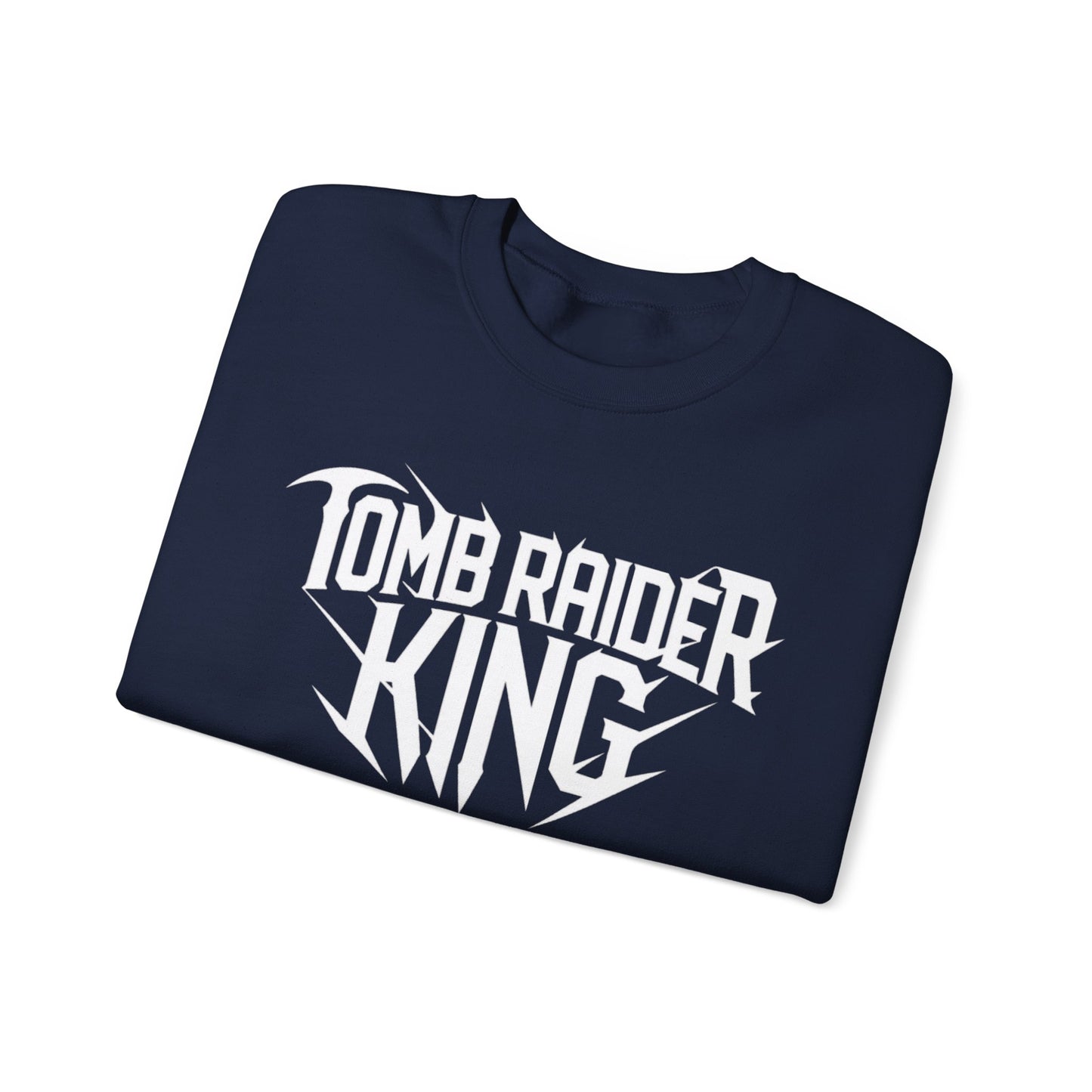 Tomb Raider King Logo Navy Blue Sweatshirt
