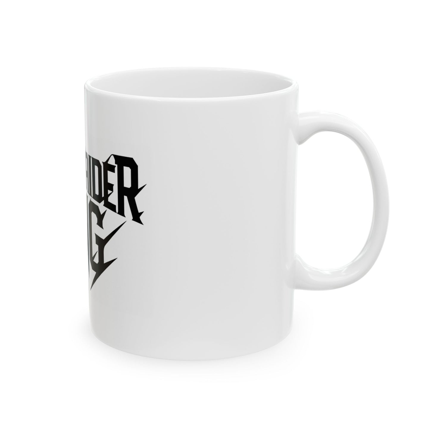 Tomb Raider King Logo White Mug (11oz, 15oz)