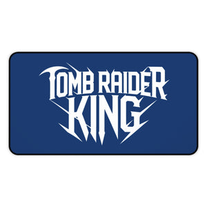 Tomb Raider King Logo Blue Mouse pad