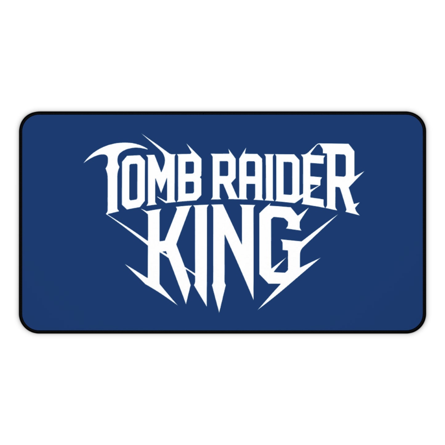 Tomb Raider King Logo Blue Mouse pad