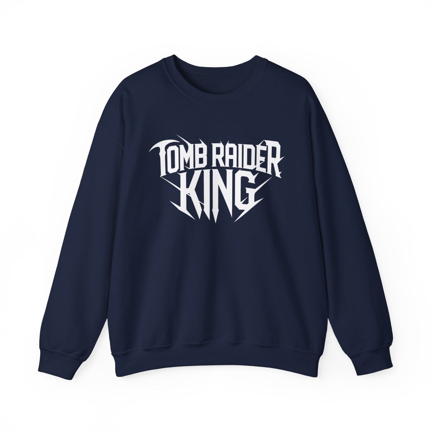 Tomb Raider King Logo Navy Blue Sweatshirt