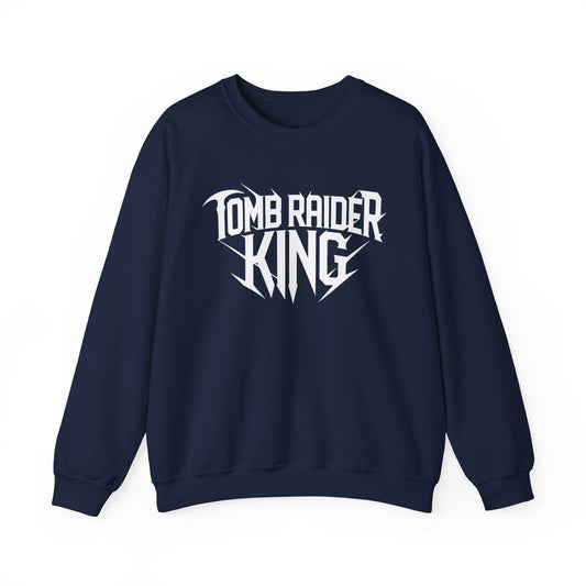 Tomb Raider King Logo Navy Blue Sweatshirt