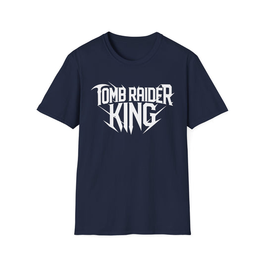 Tomb Raider King Logo Navy Blue T-Shirt