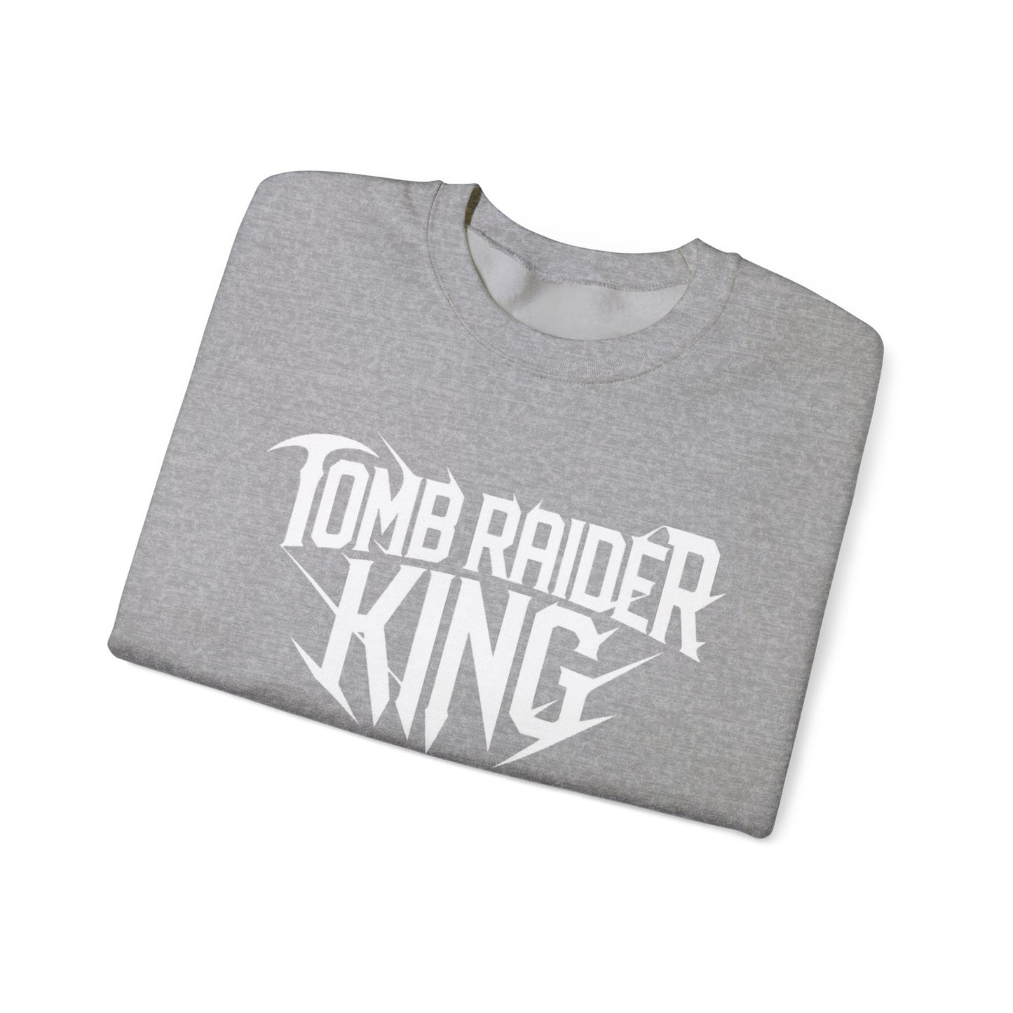 Tomb Raider King Logo Gray Sweatshirt