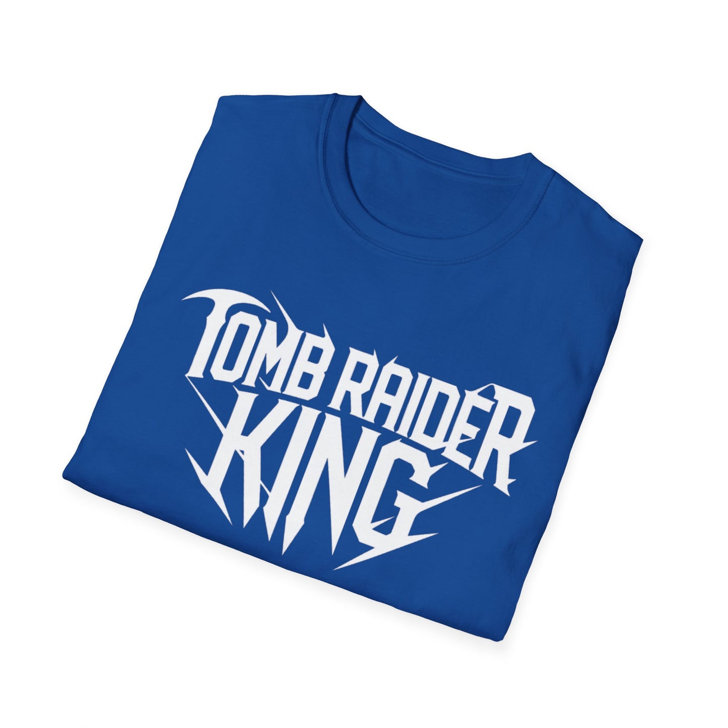 Tomb Raider King Logo Blue T-Shirt