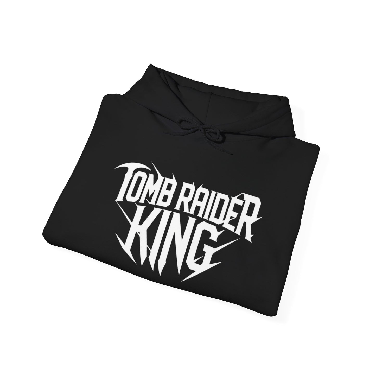 Tomb Raider King Logo Black Hoodie
