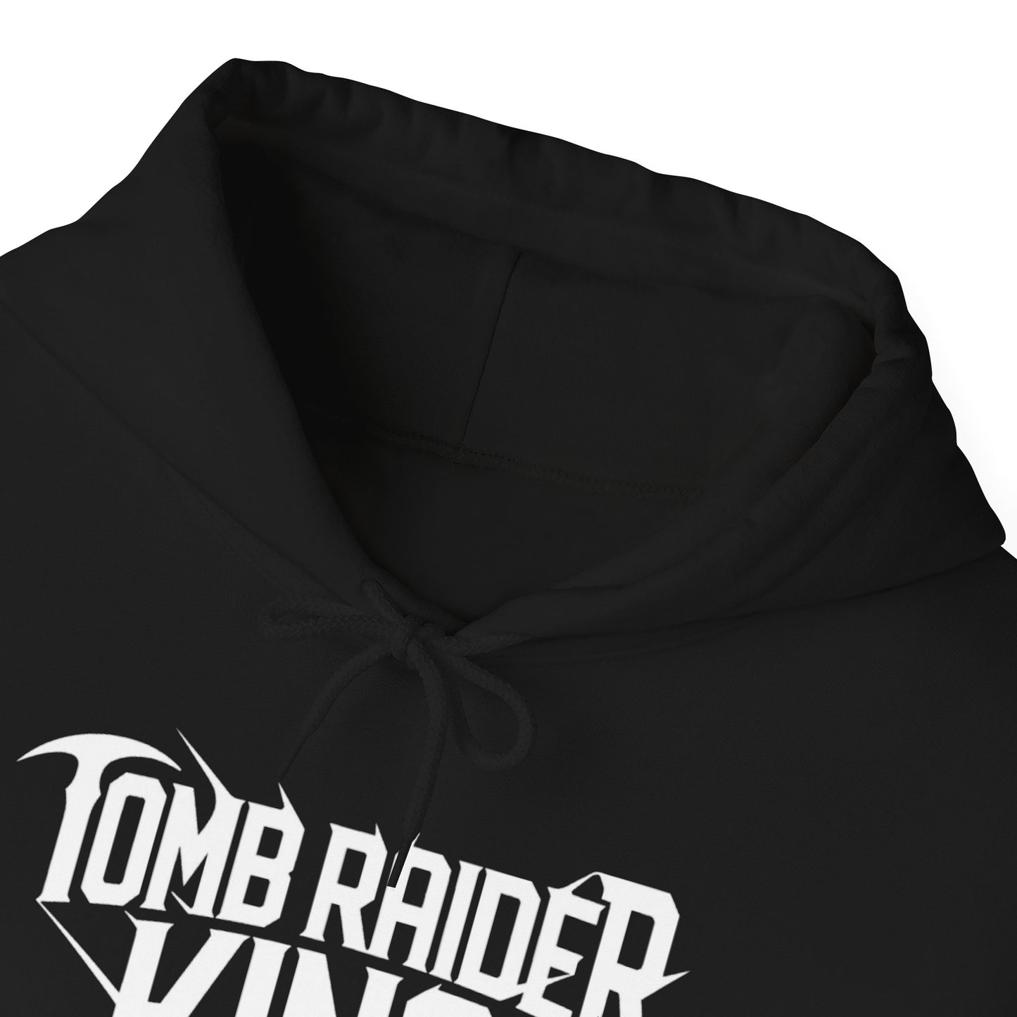 Tomb Raider King Logo Black Hoodie