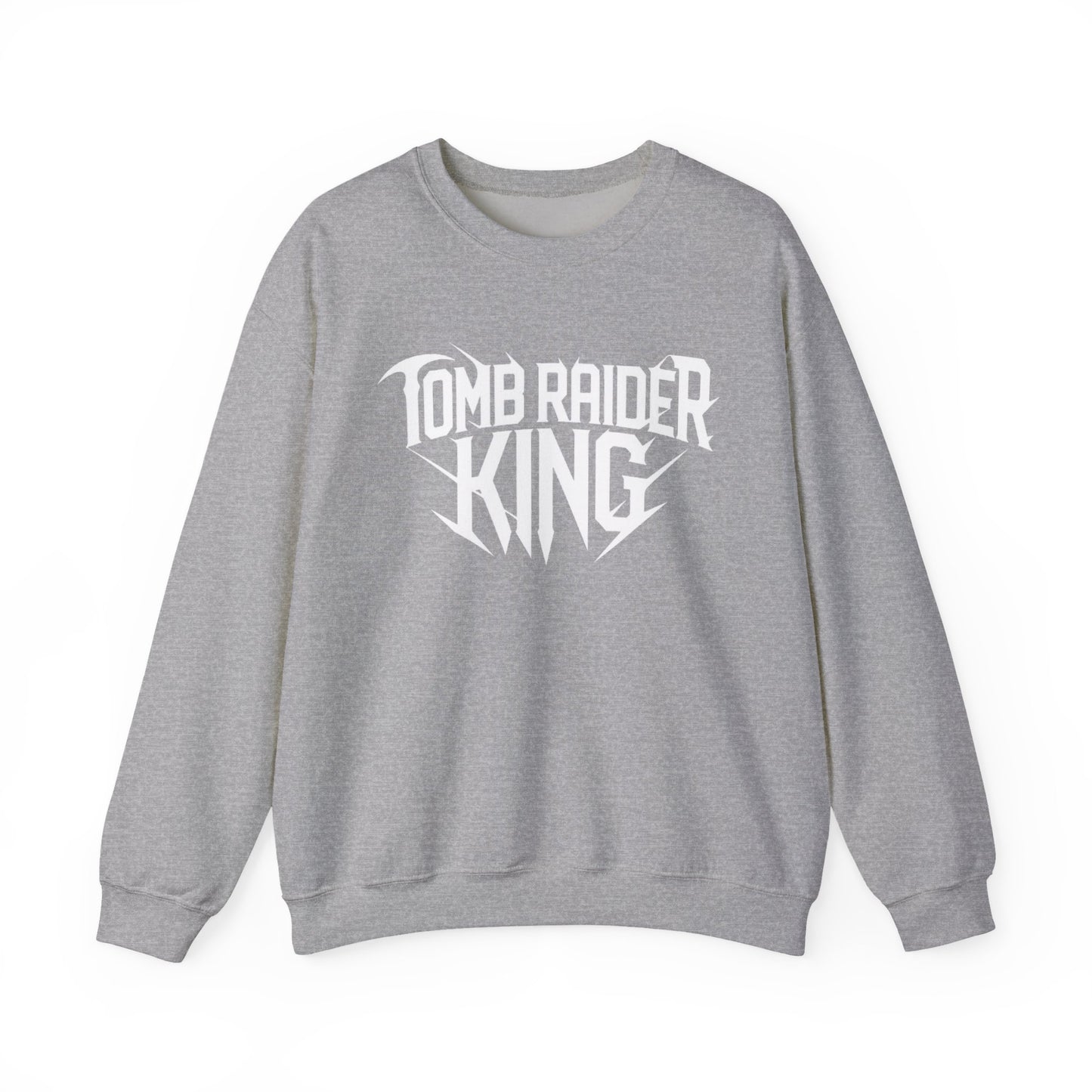 Tomb Raider King Logo Gray Sweatshirt