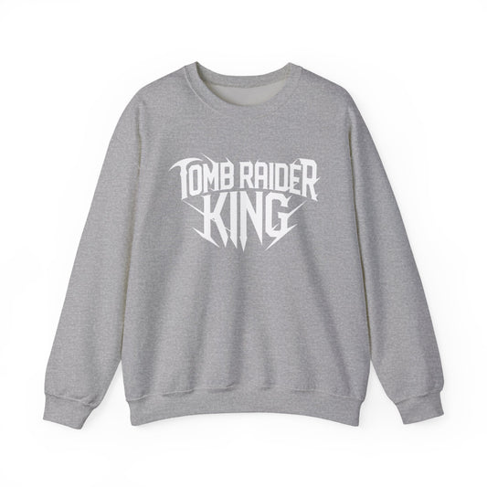 Tomb Raider King Logo Gray Sweatshirt