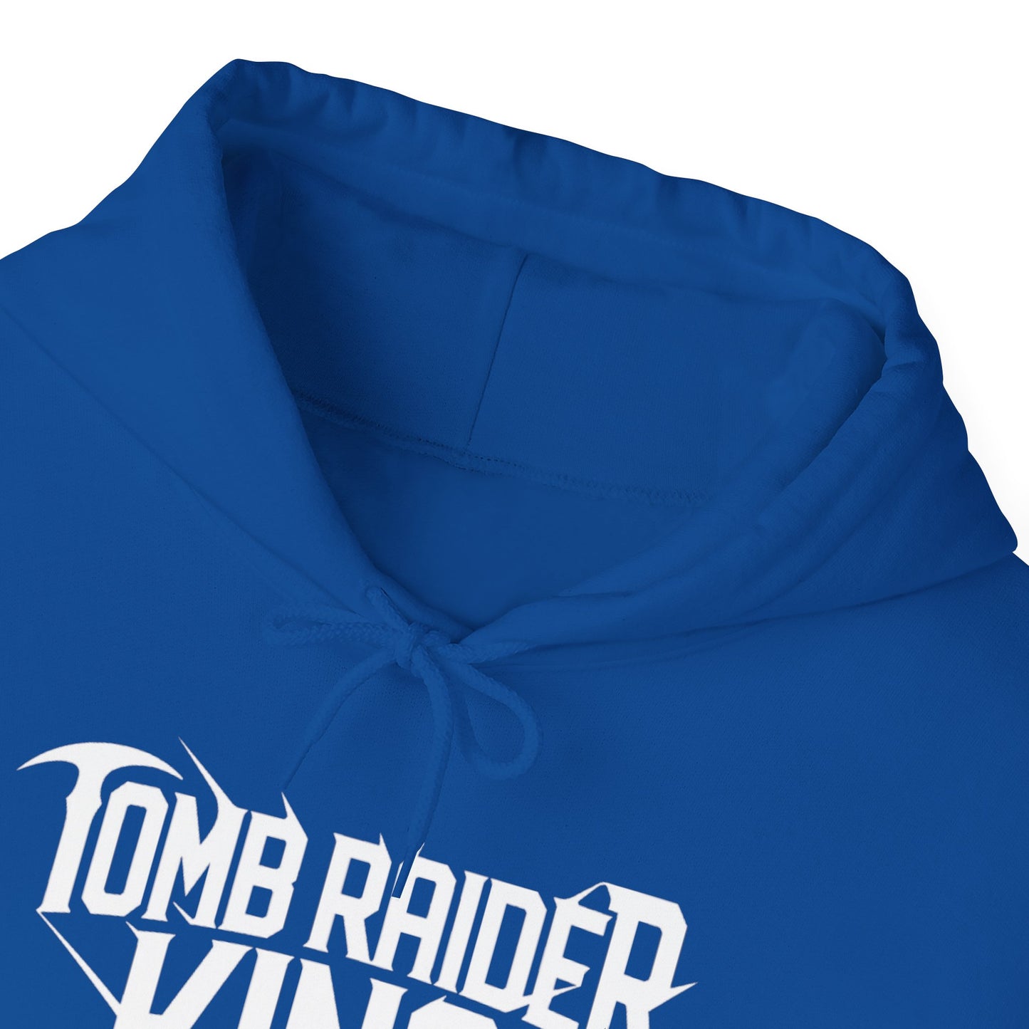 Tomb Raider King Logo Blue Hoodie