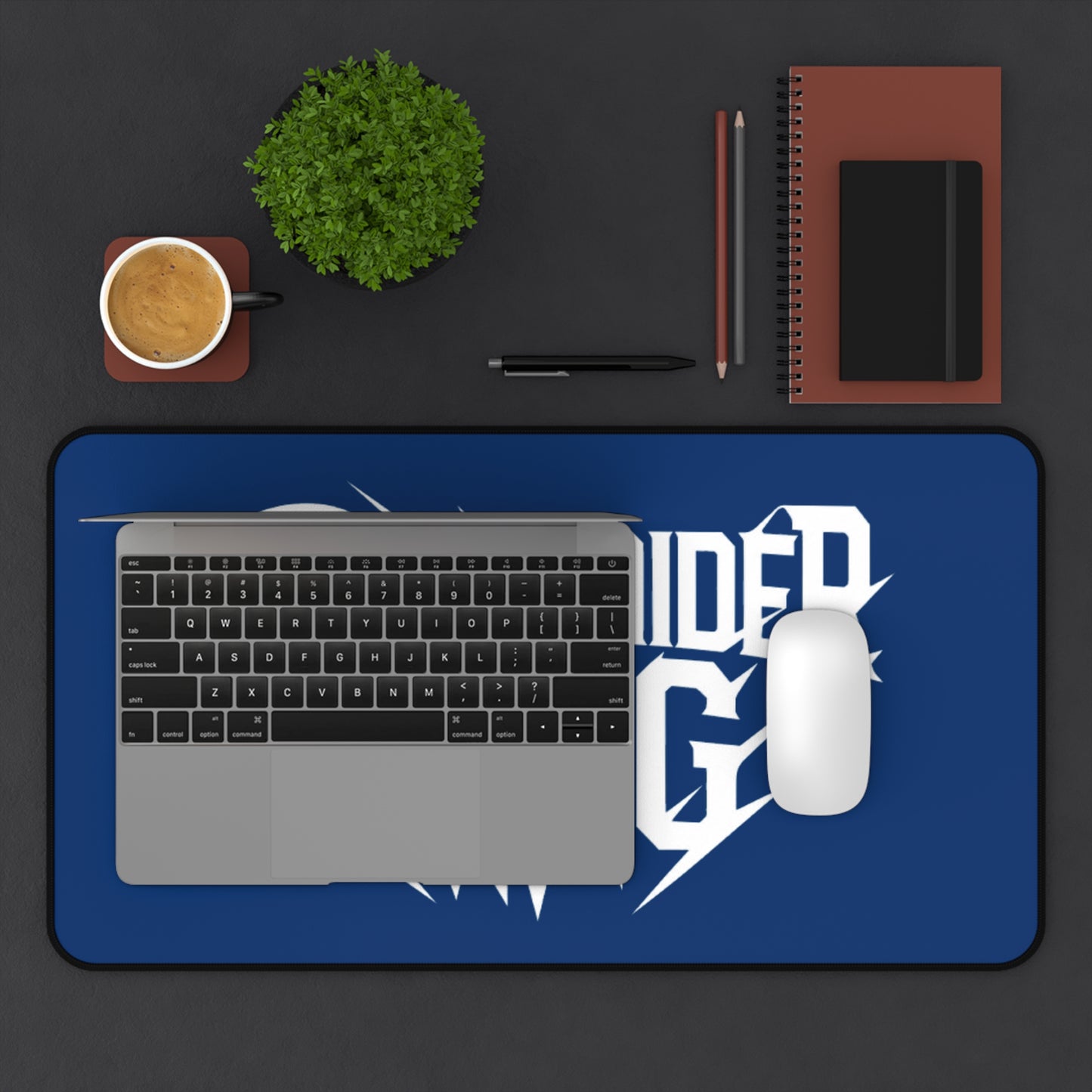 Tomb Raider King Logo Blue Mouse pad