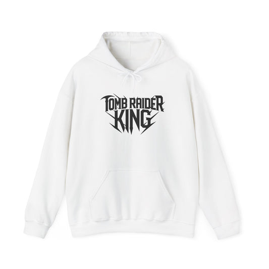 Tomb Raider King Logo White Hoodie