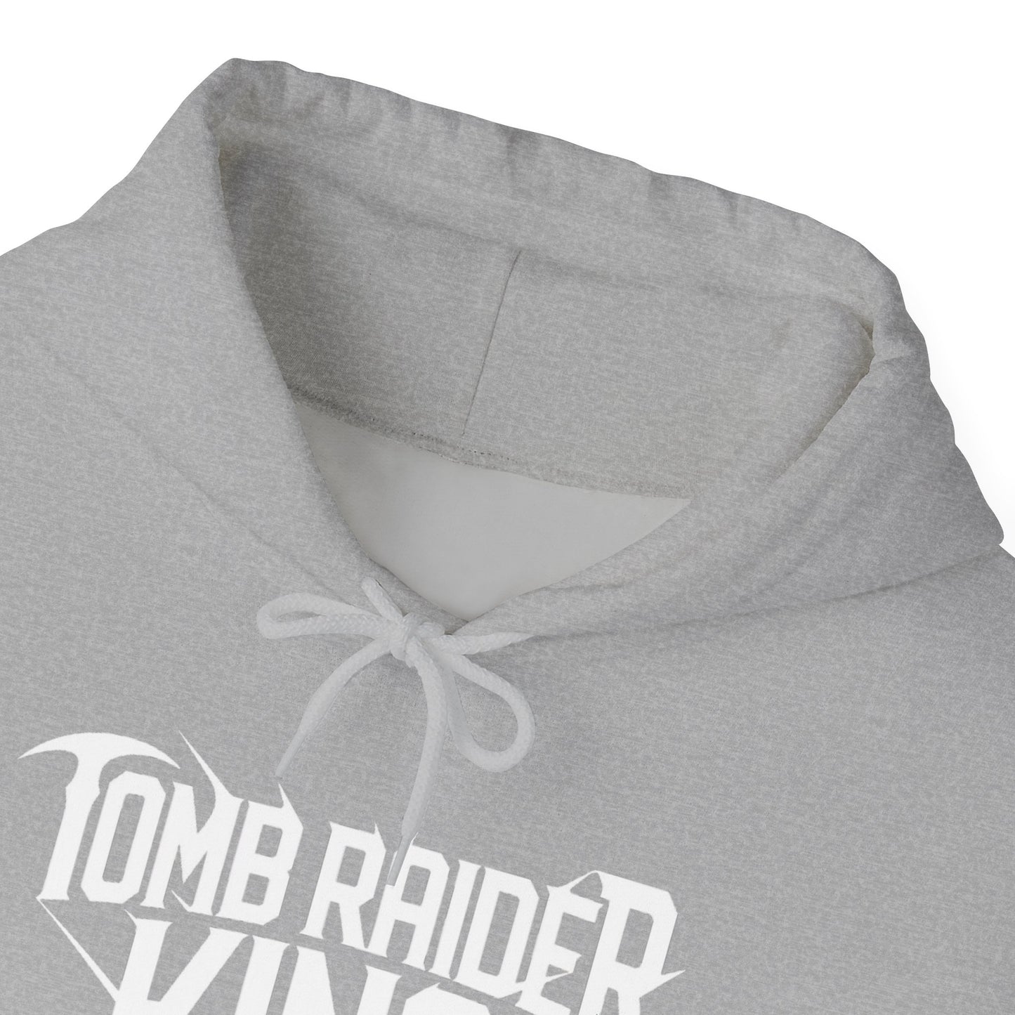 Tomb Raider King Logo Gray Hoodie