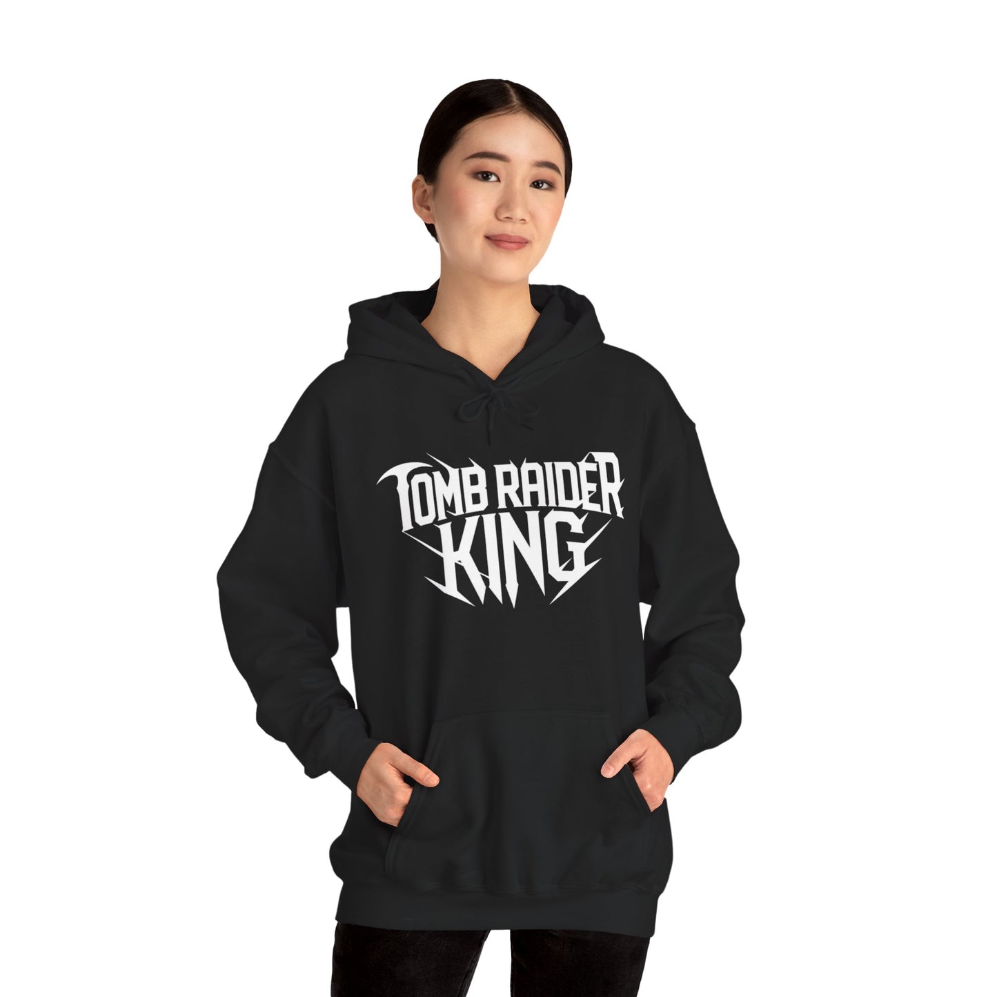 Tomb Raider King Logo Black Hoodie