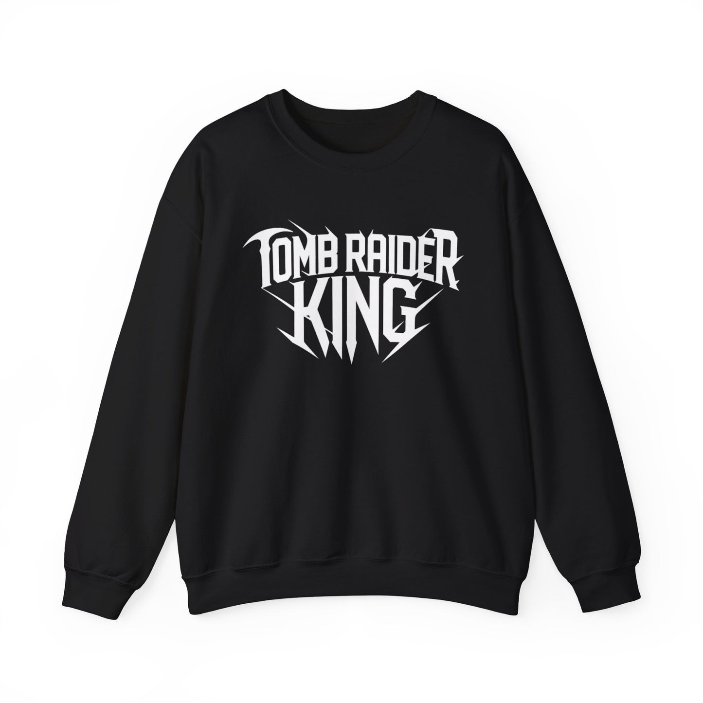 Tomb Raider King Logo Black Sweatshirt