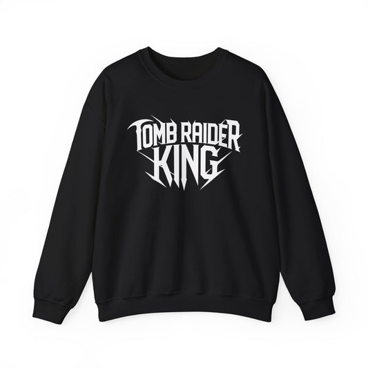 Tomb Raider King Logo Black Sweatshirt