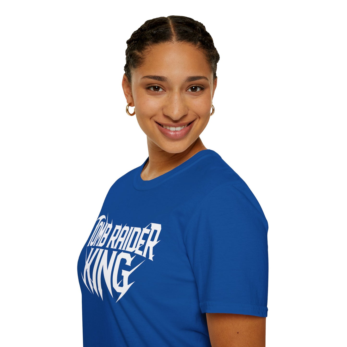 Tomb Raider King Logo Blue T-Shirt