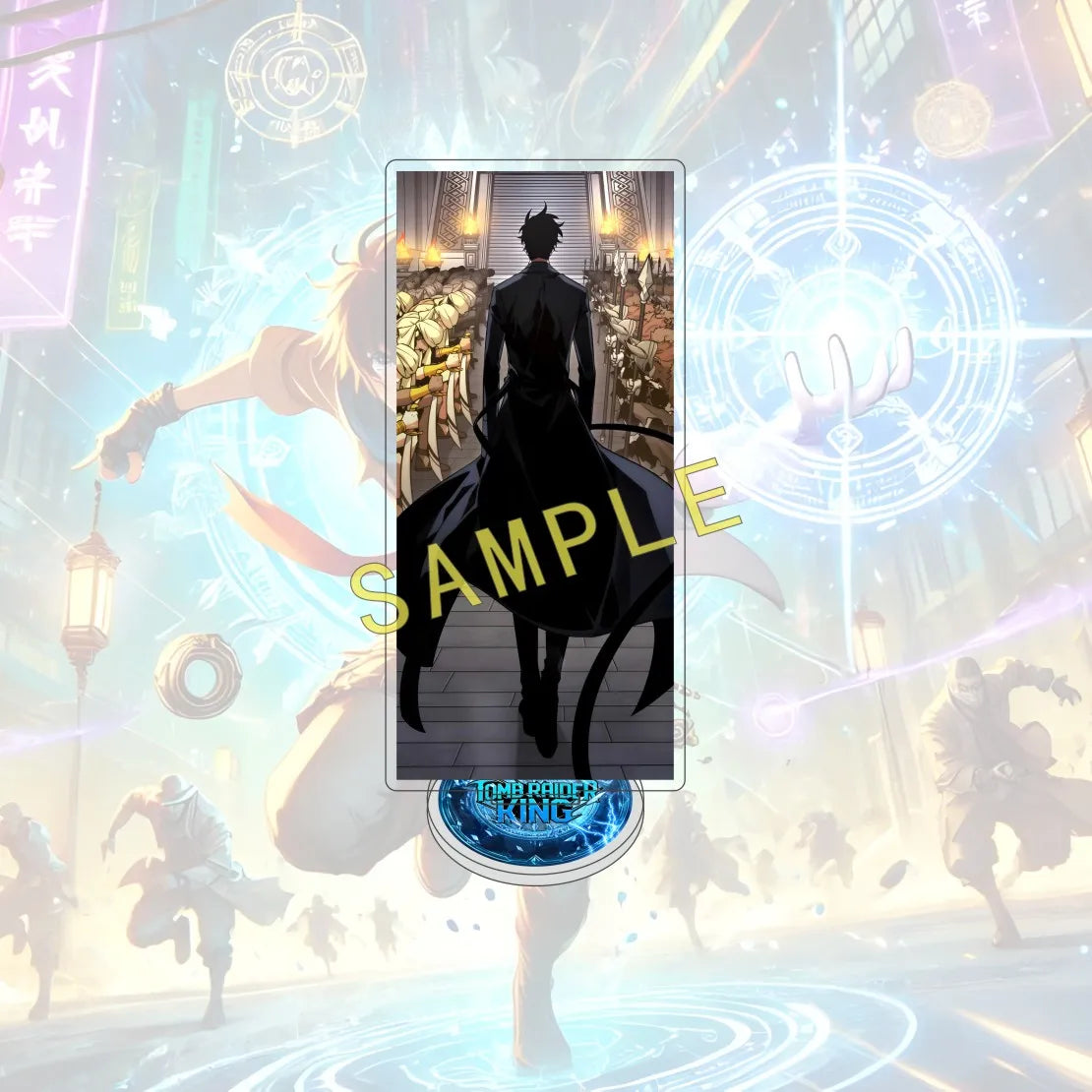 Tomb Raider King Seo Joo-Heon Throne Hall Acrylic Wall Plate 15CM Figure