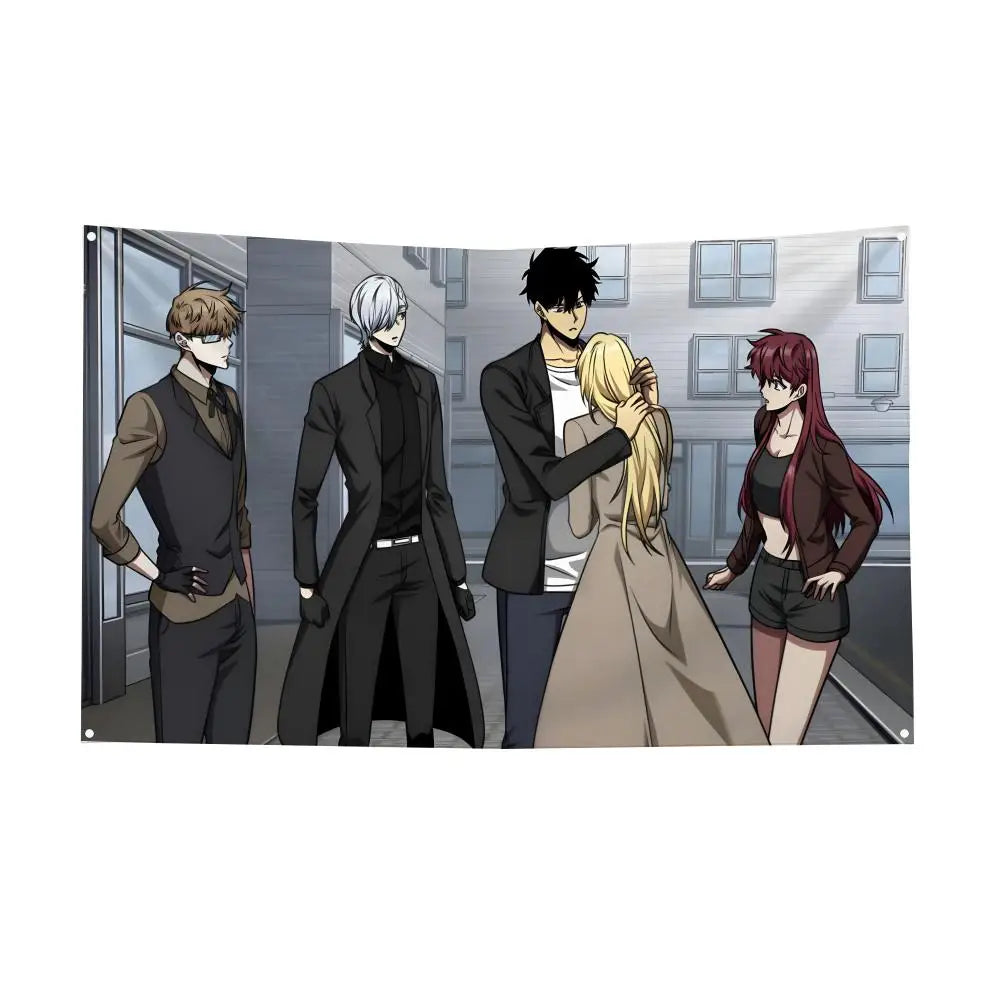 Tomb Raider King Seo Joo-Heon Team Reunion Wall Tapestry