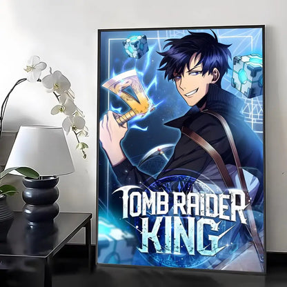 Tomb Raider King Seo Joo-Heon Blue Relic Hunter Poster