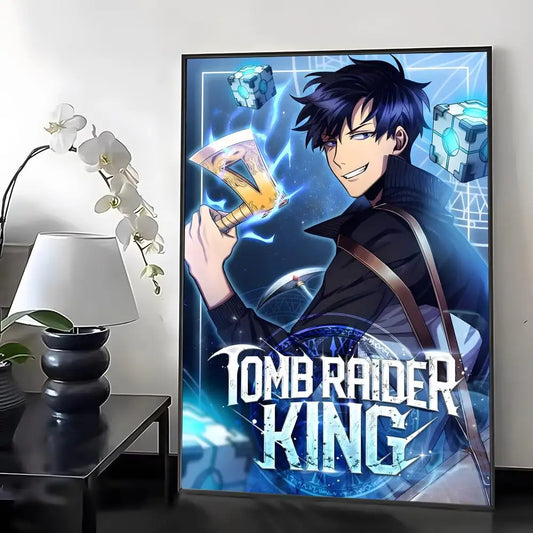 Tomb Raider King Seo Joo-Heon Blue Relic Hunter Poster