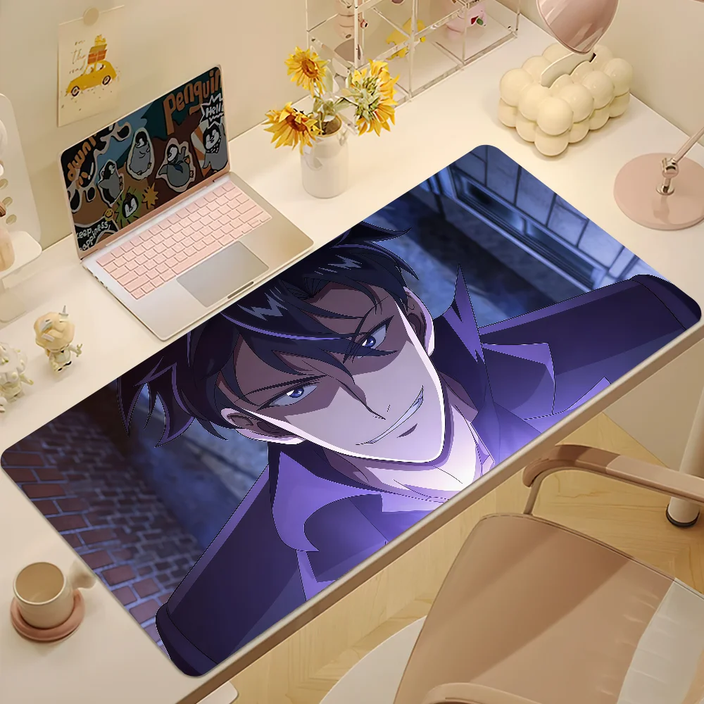 Tomb Raider King Seo Joo-Heon Purple Shadow Large Gaming Mouse Pad