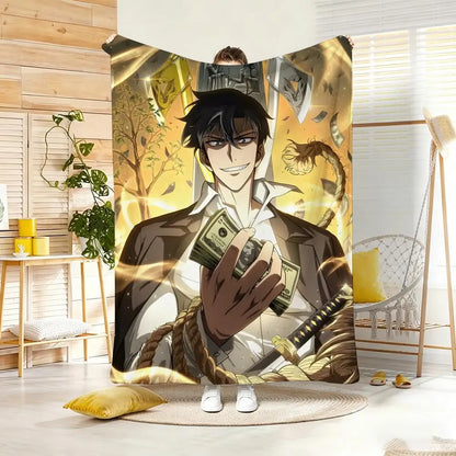 Tomb Raider King Seo Joo-Heon Golden Treasure Blanket