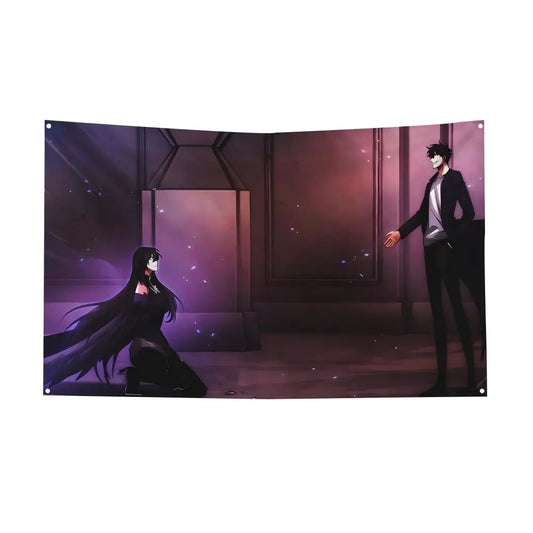Tomb Raider King Seo Joo-Heon and Dark Relic Woman Encounter Wall Tapestry