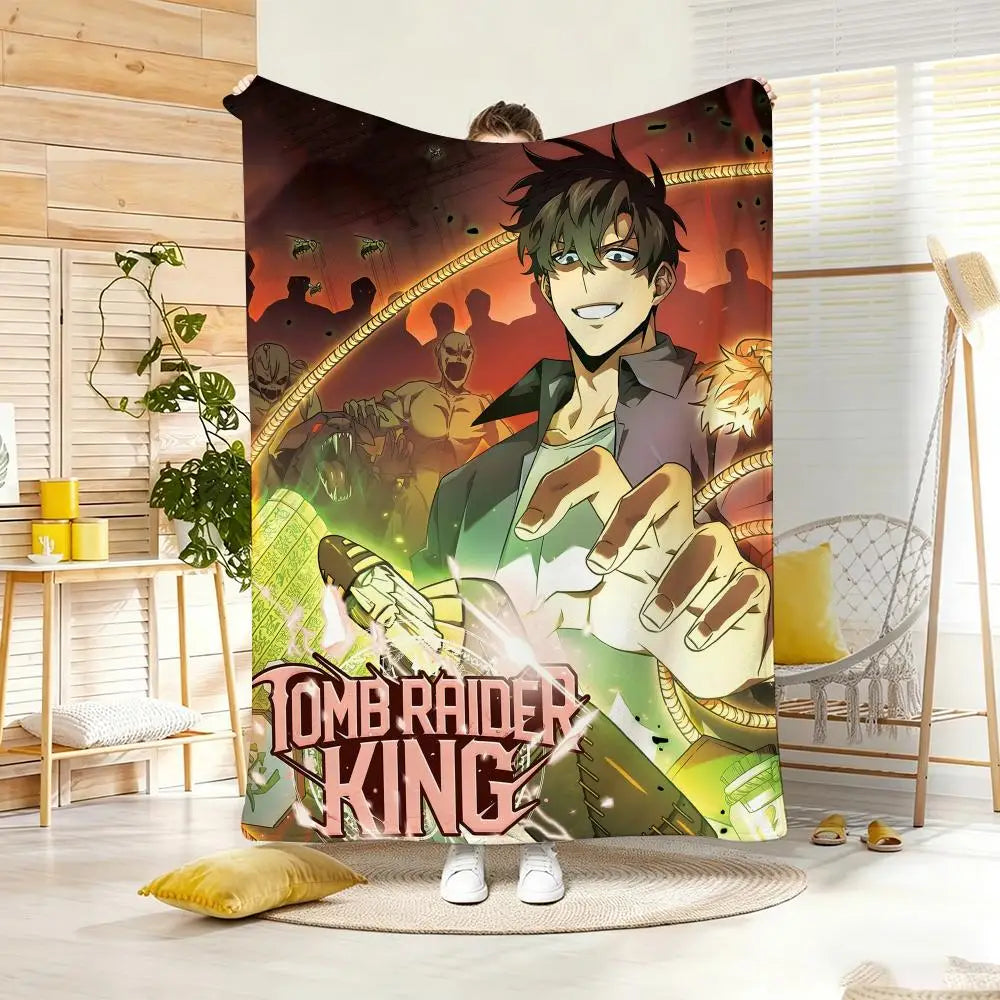 Tomb Raider King Seo Joo-Heon Cursed Relic Blanket