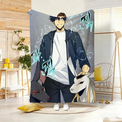 Tomb Raider King Seo Joo-Heon Divine Wolves Blanket